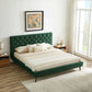 Henry Velvet Platform Bed