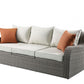 GR 3 Piece Patio Sectional and Ottoman Set