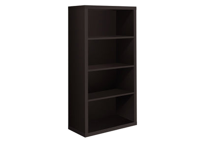 Labradortic Brown Four Tier Standard Bookcase