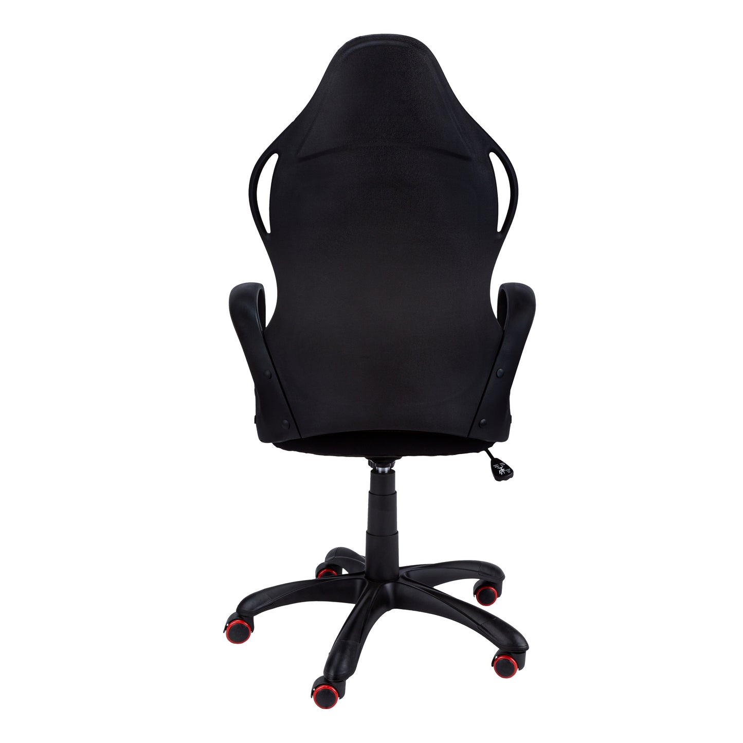 Marigold Black Fabric Tufted Seat Swivel Adjustable Gaming Chair