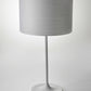 VA White On White Metal Table Lamp