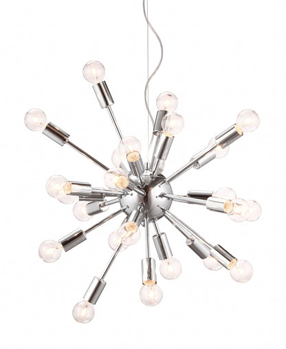 IT Chrome Orbit Ceiling Lamp