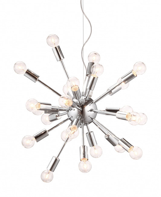 IT Chrome Orbit Ceiling Lamp