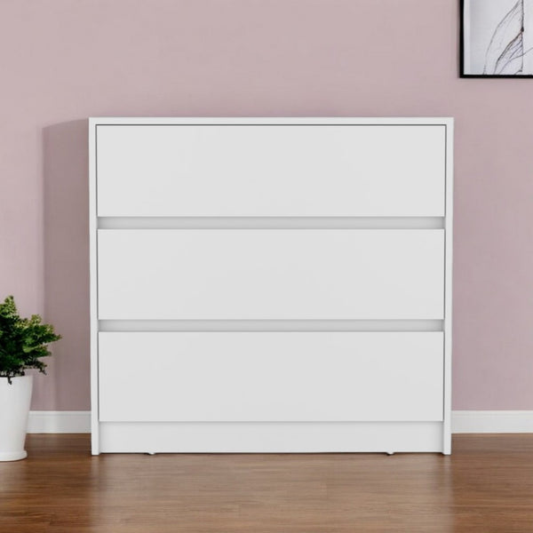 Jasper White Three Drawer Dresser