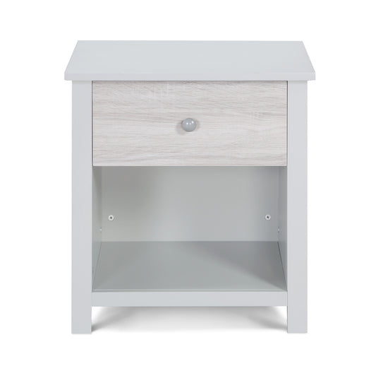 Lizbeth Gray One Drawer Nightstand