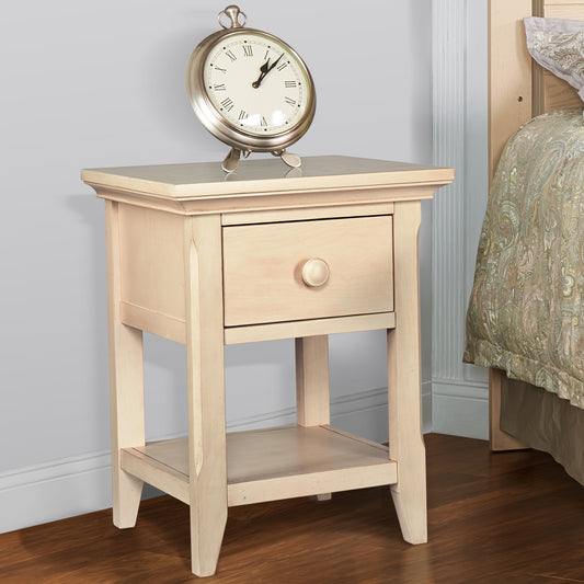 Chidi 24" Sand One Drawer Nightstand