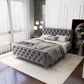 Cynthia Velvet Platform Bed