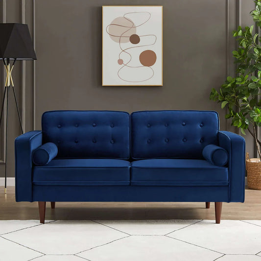 Lily Velvet Loveseat