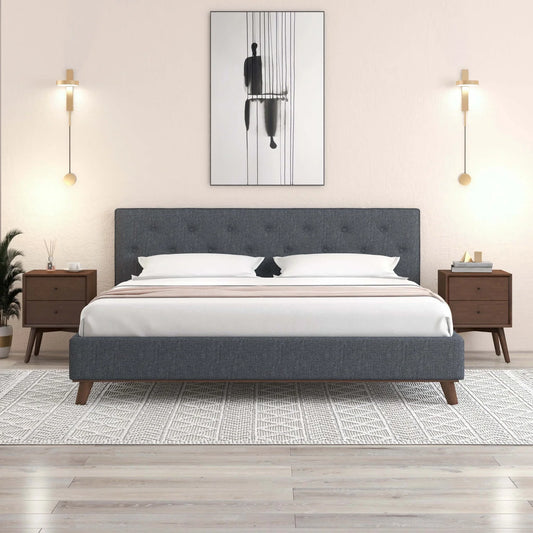 Timothy Upholstery Platform Bed