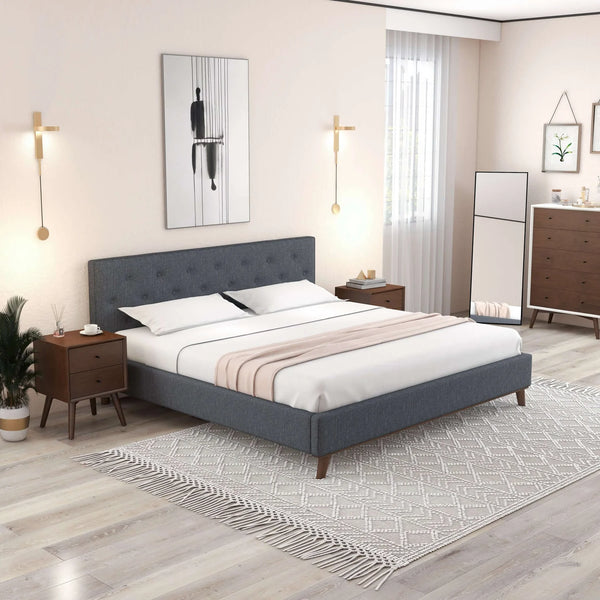 Timothy Upholstery Platform Bed