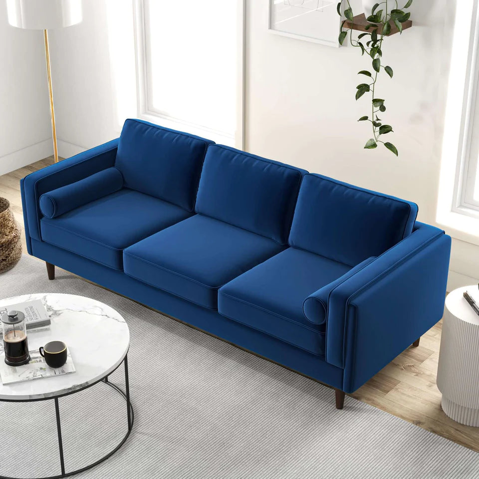 Kasey Luxury Modern Velvet Sofa