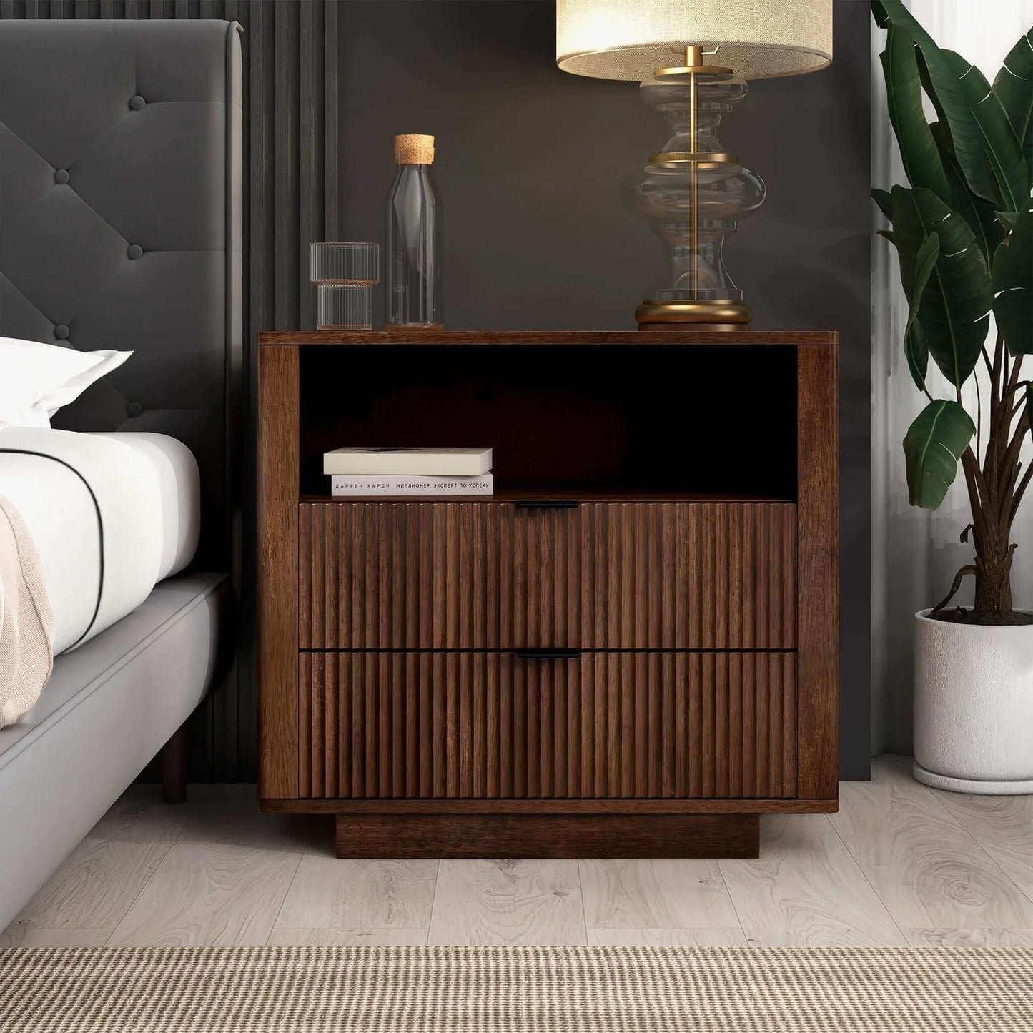 Lana Mid Century Modern Night Stand